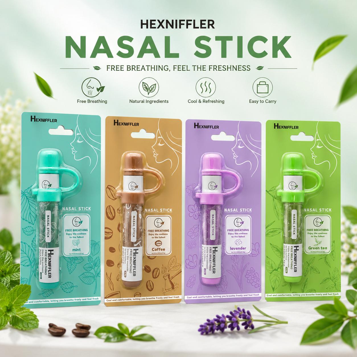 HEXNIFFLER Portable Aroma Diffuser - Pick Your Scent