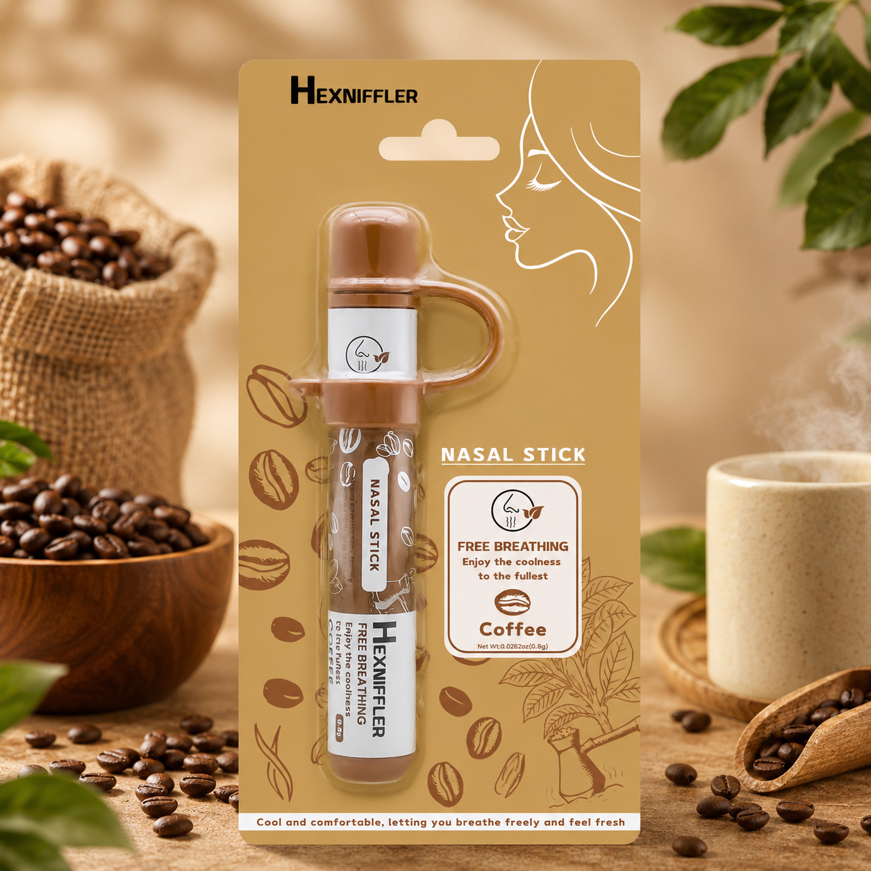 HEXNIFFLER Portable Aroma Diffuser - Pick Your Scent